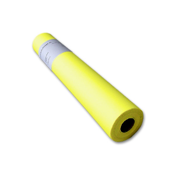 Skizzenrolle 28 g/m² gelb Transparentpapier 33 cm Breite 40 m Länge 0,25€/m 