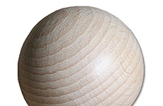 Wooden Beads Non-Perforated
