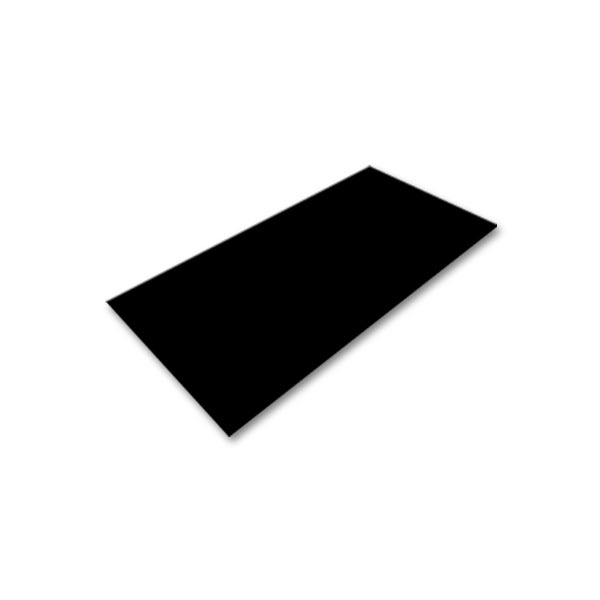 1x Polystyrol-Platte 0,5mm, SCHWARZ ca. 400 x 1000 mm
