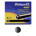 Pelikan Ink Cartridges 4001 TP/6 brillant black