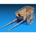 Wooden Hand Cart, Scale 1:35