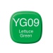 Copic marker YG09 lettuce green