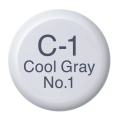 COPIC Ink type C1 cool gray No.1