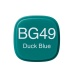 Copic marker BG49 duck blue
