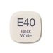 Copic marker E40 brick white