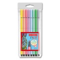 stabilo Pen 68 case with 8 pastel colors