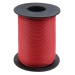Copper stranded wire 100 m roll red