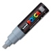 POSCA pigment marker PC-8K, gray