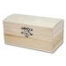 Wooden Chest with convex Cover