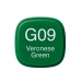 Copic marker G09 veronese green