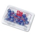 Alco Map Pins 5 mm blue