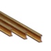 Brass I-Profile 4,0 x 2,0 mm