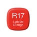 Copic Marker R17 lipstick orange