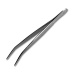 Pointed tweezers curved
