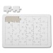 Puzzle A5, white, for DIY Fans