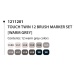 Touch Twin Marker Brush 12s Warm Greys