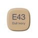 Copic marker E43 dull ivory