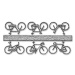 Bicycles, 1:200, light gray