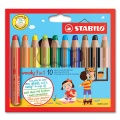 Stabilo Woody Pack of 10 without Sharpener