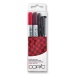 Copic Ciao Doodle Pack red set of 4