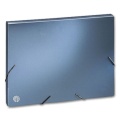 Folder A4, metallic blue