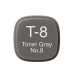 Copic Marker T8 Toner gray