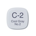 Copic marker C2 cool gray