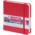 Sketchbook Red 12 x 12 cm
