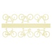 Fahrräder 1:25, beige
