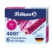 Pelikan ink cartridges 4001 TP/6 pink