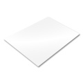 Precision acrylic glass opaque white 1.5 mm
