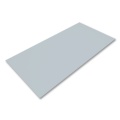 Precision acrylic glass transparent light gray