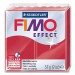 Fimo Effect Metallicfarbe 28 rubinrot