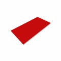 Polystyrene Sheet Red 245 x 495 x 2.0 mm