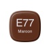 Copic marker E77 maroon