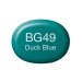 Copic Sketch BG49 duck blue