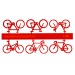 Bicycles 1:50, light red