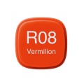 Copic marker R08 vermilion