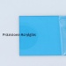 Acrylic Glass Precision transparent light blue