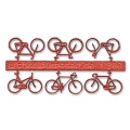 Bicycles, 1:200, lightred