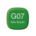 Copic marker G07 nile green