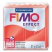 Fimo Effect Translucent Colour 204 red