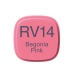 Copic marker RV14 begonia pink