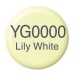 COPIC Ink type YG0000 lily white