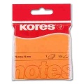 Sticky notes Kores neon orange