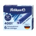 Pelikan ink cartridges 4001 TP/6 royal blue