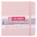 Skizzenbuch Pastel Pink 12 x 12 cm