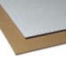 Micro Corrugated Cardboard brown/white, 1,5 mm
