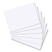 Index cards, DIN A4, blank, white