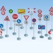 N gauge traffic signs